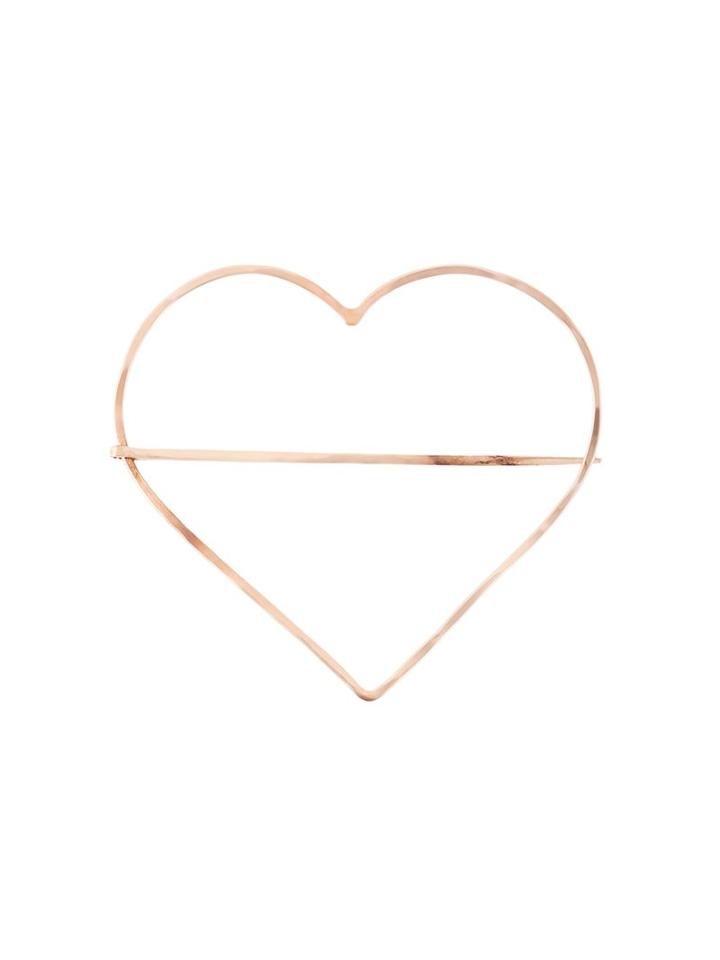 Seeme 'berbere Heart' Brooch, Women's, Metallic