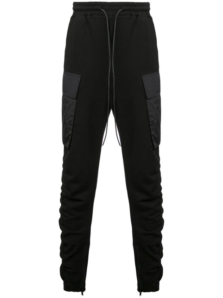 Bmuet(te) Gathered Sides Track Pants - Black