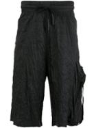 Barbara I Gongini Drawstring Waistband Shorts, Men's, Size: 50, Black, Nylon -12