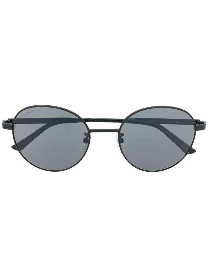 Balenciaga Eyewear Round-frame Sunglasses - Black