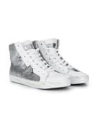 Philippe Model Kids Teen Mixage High-top Sneakers - Silver