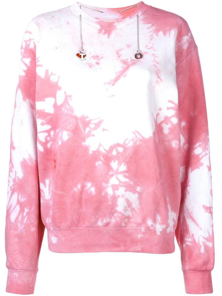 Ottolinger Tie-dye Print Hoodie - Pink & Purple