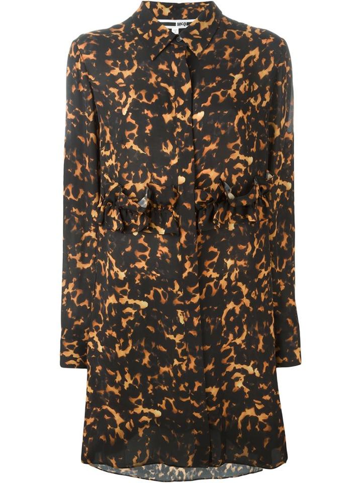 Mcq Alexander Mcqueen Tortoiseshell Print Shirt