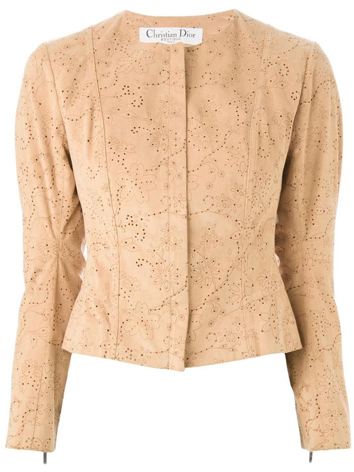 Christian Dior Vintage Faux Suede Jacket