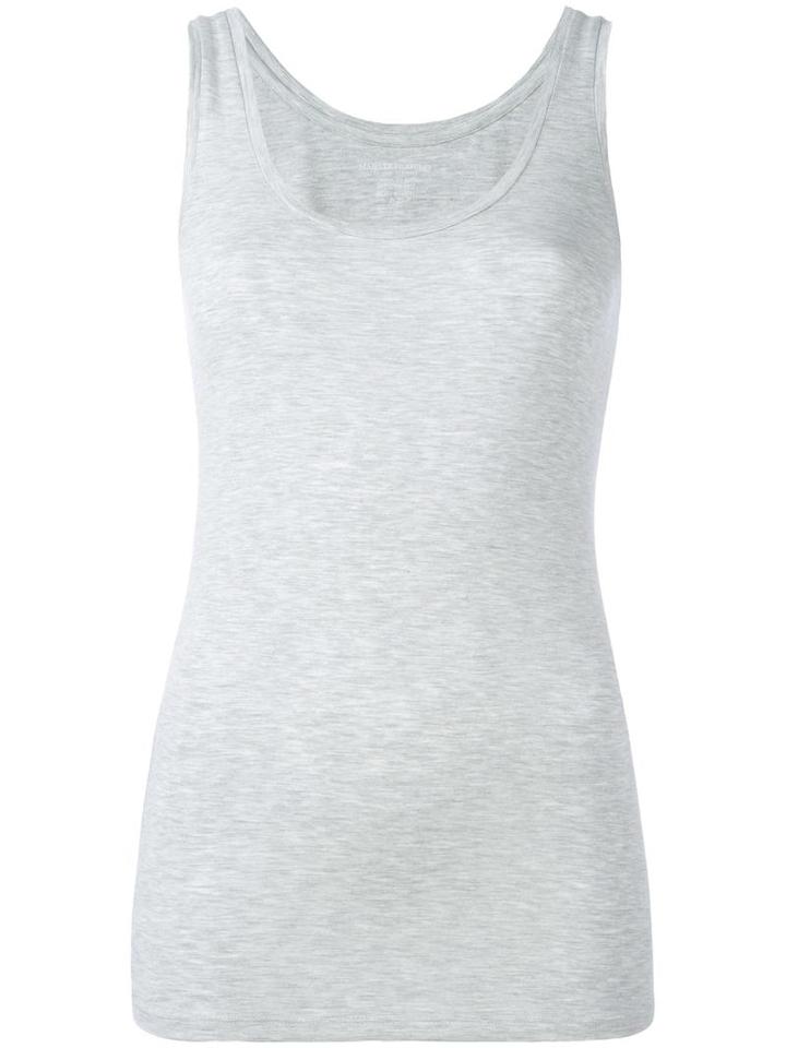 Majestic Filatures Scoop Neck Tank, Women's, Size: 4, Grey, Viscose/spandex/elastane