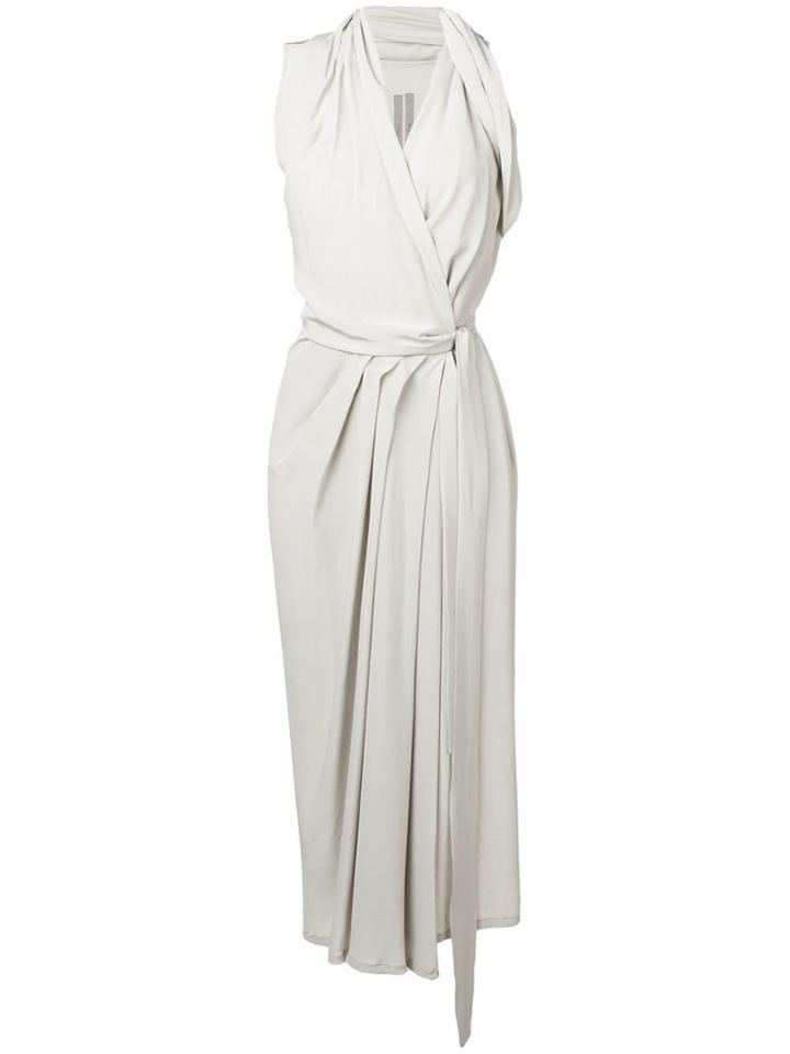 Rick Owens Draped Midi Dress - Neutrals
