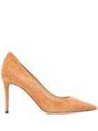 Deimille Suede Pumps - Brown