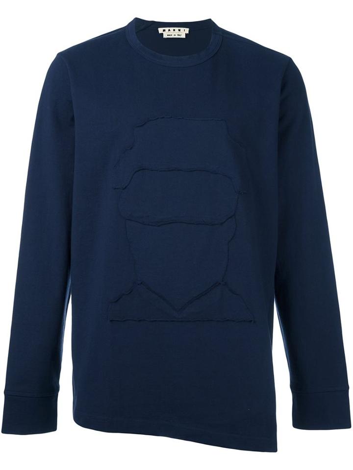 Marni Man Patch Sweatshirt