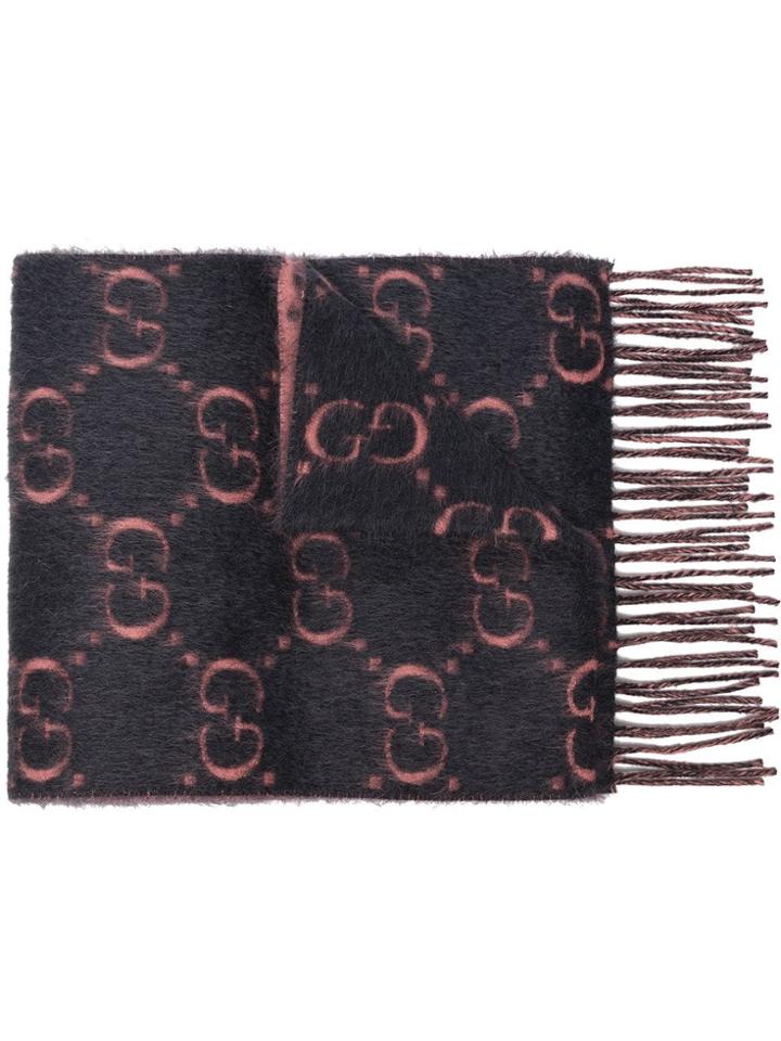 Gucci Logo Intarsia Scarf - Unavailable