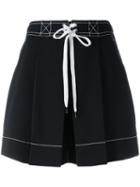 Alexander Wang Loose-fit Shorts, Women's, Size: 4, Black, Polyester/spandex/elastane/virgin Wool