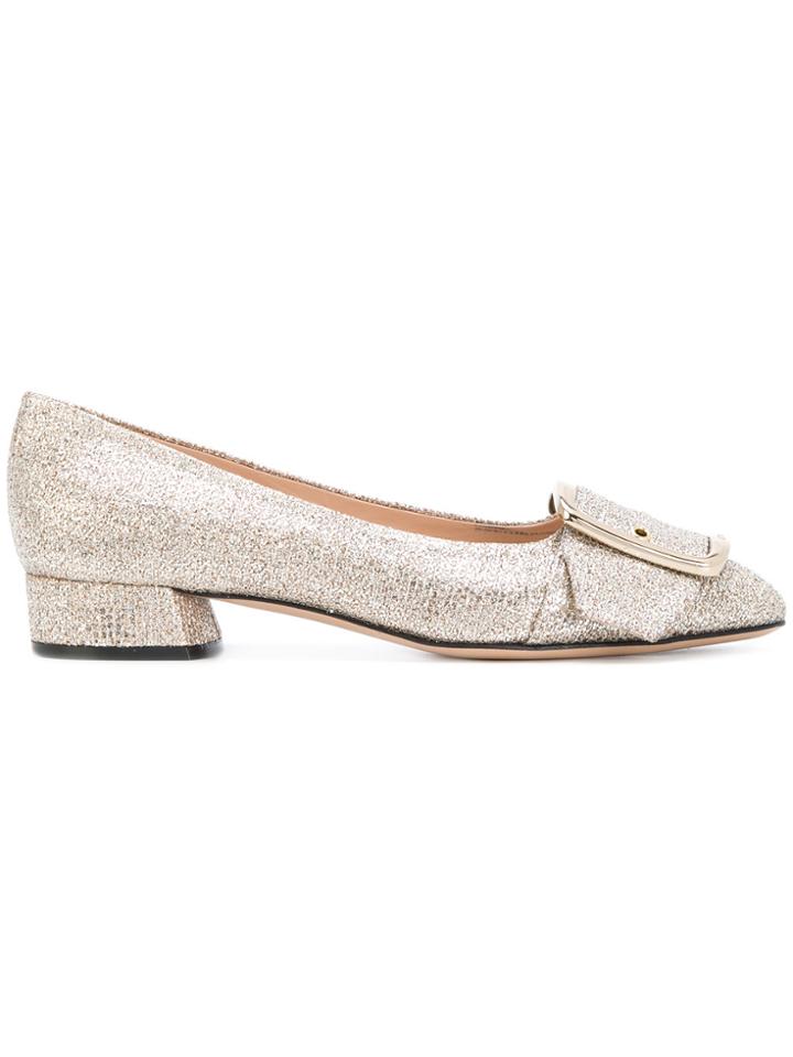 Casadei Glittered Alexa Pumps - Metallic