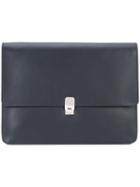 A.p.c. Minimal Clutch, Men's, Black, Calf Leather