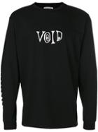 Dreamland Syndicate - Void Print Sweatshirt - Men - Cotton - M, Black, Cotton