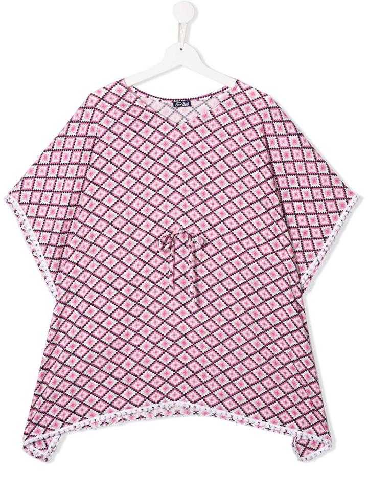 Mc2 Saint Barth Kids Teen Kate Beach Cover Up - Pink
