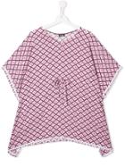 Mc2 Saint Barth Kids Teen Kate Beach Cover Up - Pink