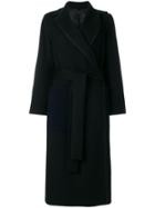 Joseph Belted Robe Coat - Black