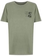 Osklen T-shirt With Print Detail - Green