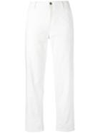 Carhartt - Cropped Trousers - Women - Cotton/spandex/elastane - 30, Women's, White, Cotton/spandex/elastane