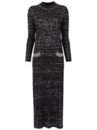 Cecilia Prado Luena Long Knit Dress - Black