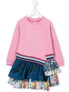 No Added Sugar 'running Rings' Dress, Toddler Girl's, Size: 5 Yrs, Pink/purple