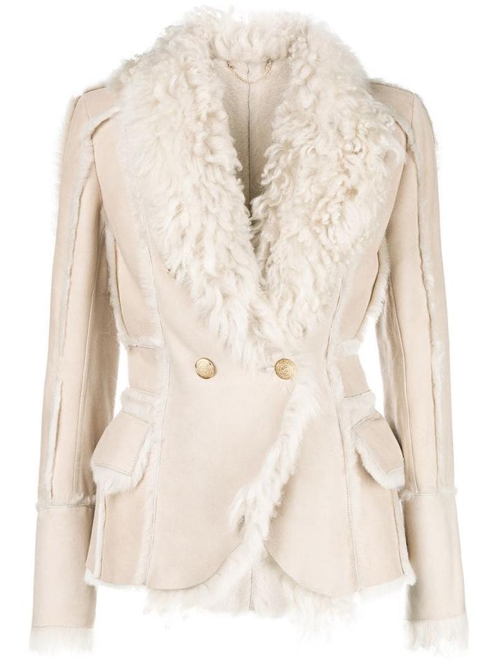Desa 1972 Double Breasted Jacket - Neutrals