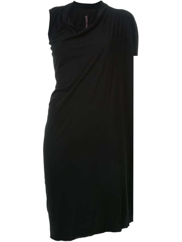 Rick Owens Lilies Asymmetric Tunic Dress