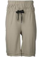First Aid To The Injured - Haemin Shorts - Unisex - Cotton - 1, Green, Cotton