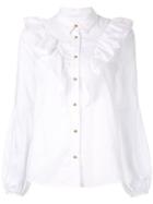Macgraw Edie Ruffle Shirt - White
