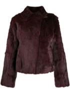 Gianfranco Ferré Pre-owned 2000s Cropped Jacket - Purple