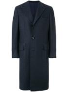 Kiton Tailored Coat - Blue