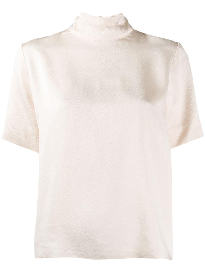Forte Forte High Neck T-shirt - Neutrals