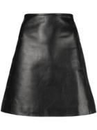 Red Valentino A-line Mini Skirt - Black