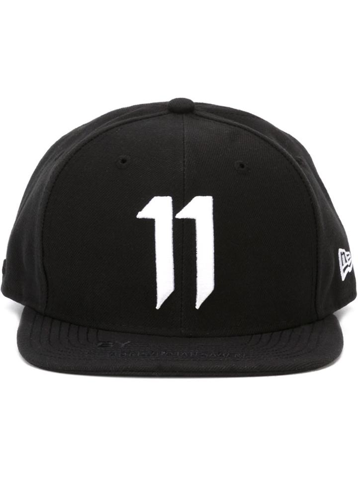 11 By Boris Bidjan Saberi '11' Logo Patch Cap - Black