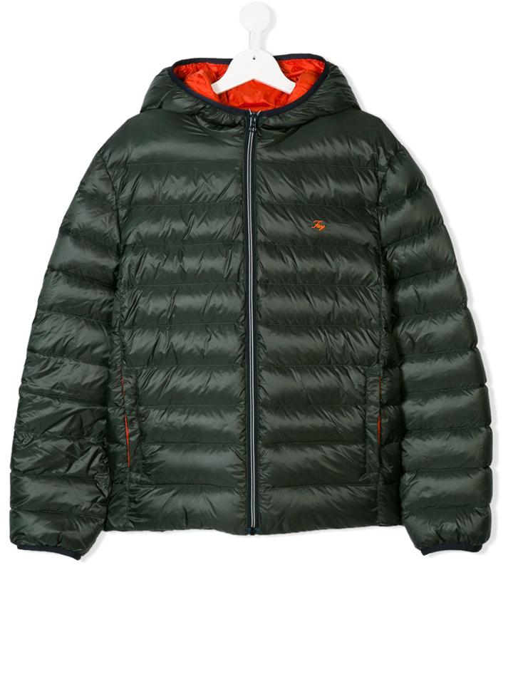 Fay Kids Padded Jacket - Green