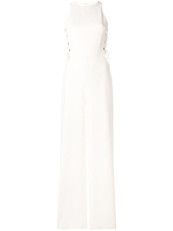 Zimmermann Sleeveless Jumsuit - White