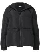 Ganni Zip Front Puffer Jacket - Black