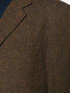 Romeo Gigli Vintage Tailored Fitted Blazer - Brown