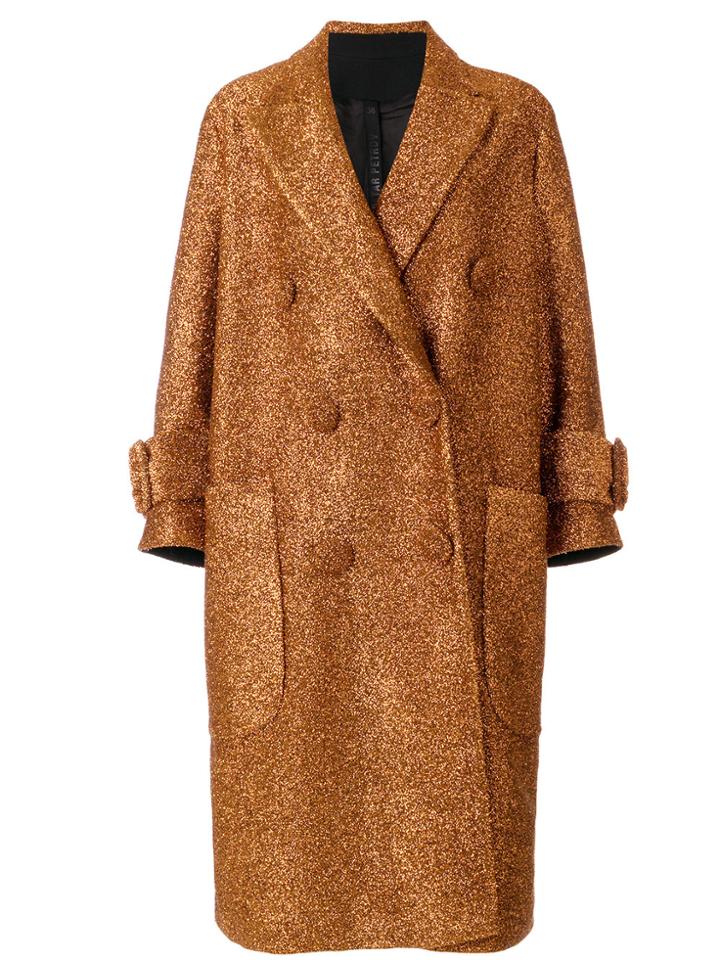 Petar Petrov Aidan Coat - Yellow & Orange
