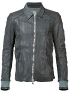 Guidi - Aviator Jacket - Men - Horse Leather - 50, Grey, Horse Leather