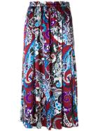 Kenzo Paisley Print Maxi Skirt - Multicolour