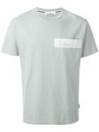 Stone Island Chest Pocket T-shirt, Men's, Size: Medium, Grey, Cotton