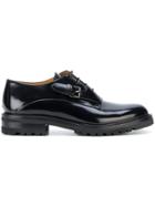 Valentino Buckle Oxford Shoes - Black