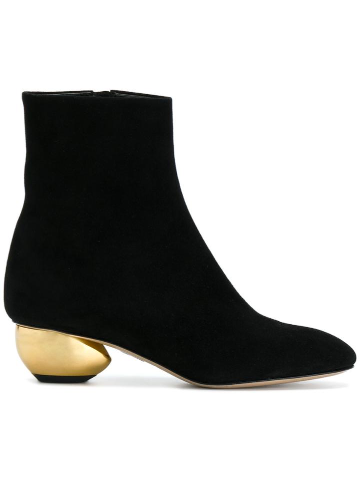 Paul Andrew Brancusi Boots - Black