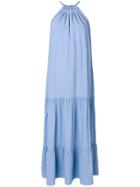 Erika Cavallini Sleeveless Long Dress - Blue