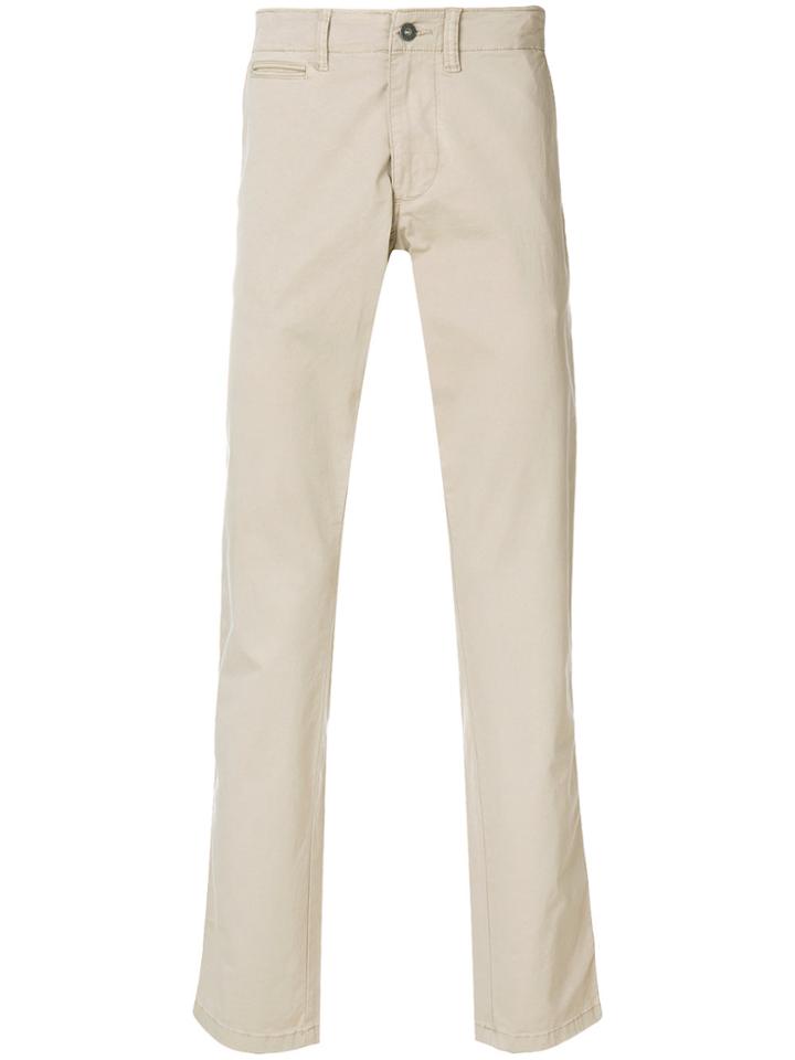 Napapijri Straight Leg Chinos - Nude & Neutrals