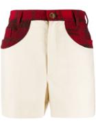 Vivienne Westwood Anglomania Tartan Pocket Shorts - Neutrals