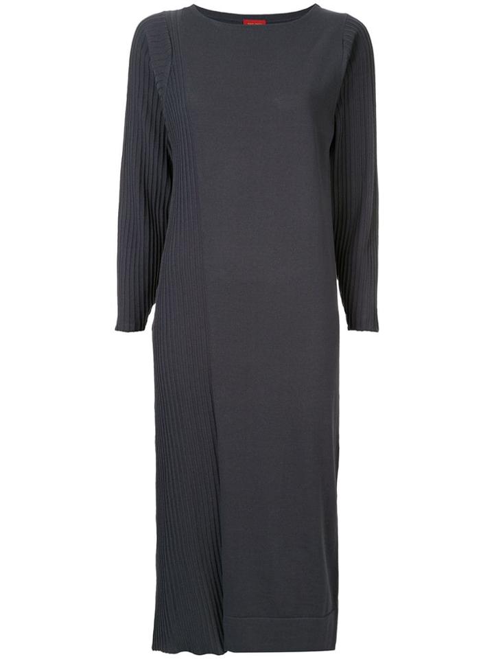 Des Prés Boat Neck Dress - Grey