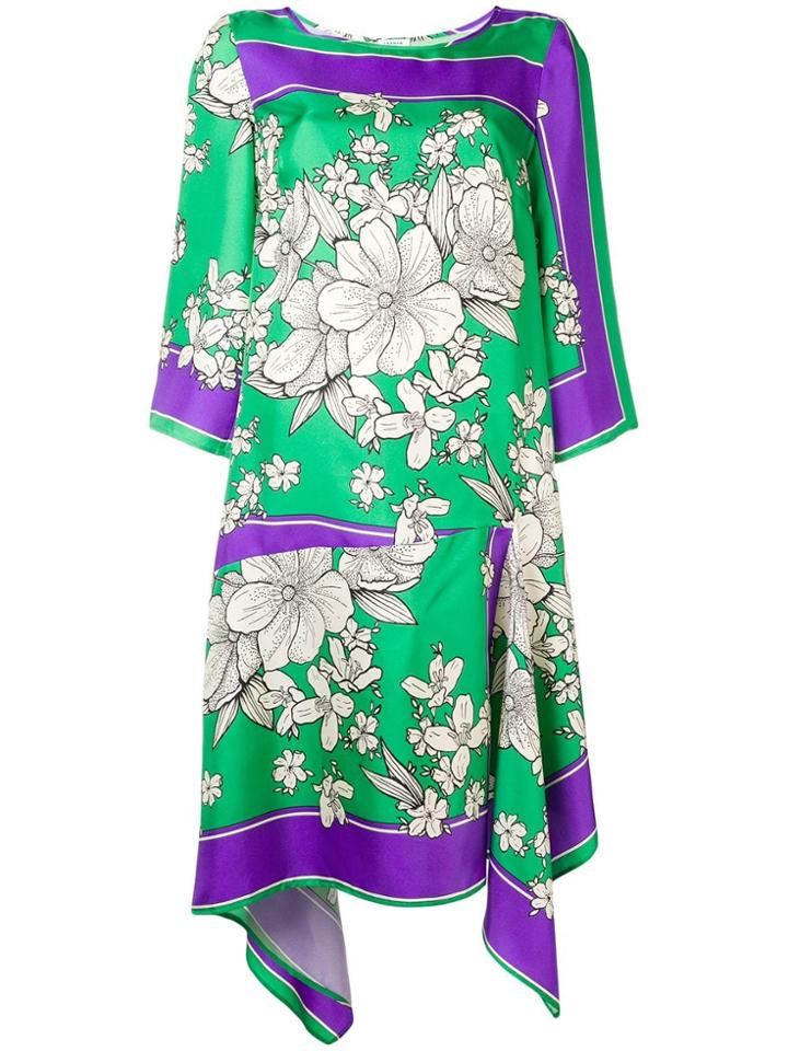 P.a.r.o.s.h. Floral Dress - Green