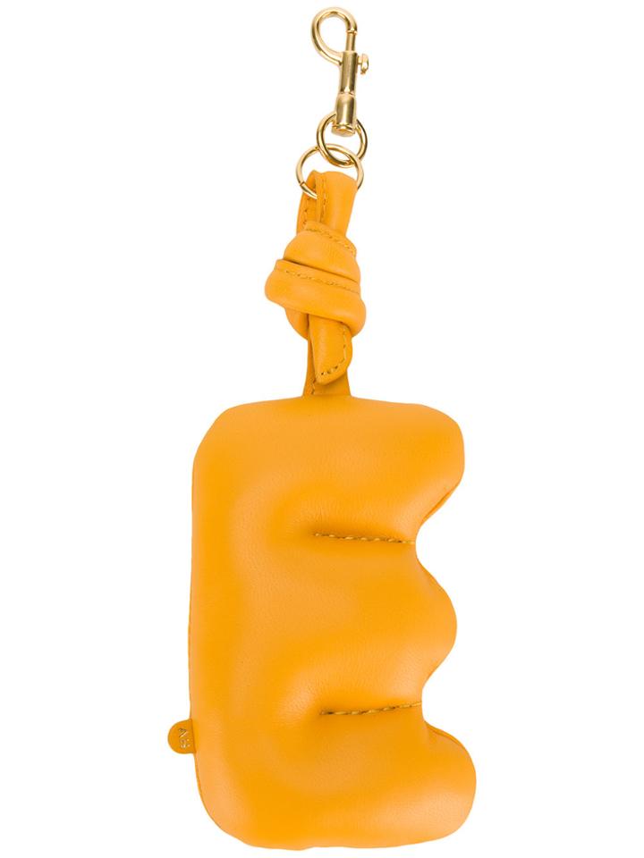 Anya Hindmarch Chubby E Charm - Yellow & Orange