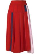 Sportmax Colour-block Flared Skirt